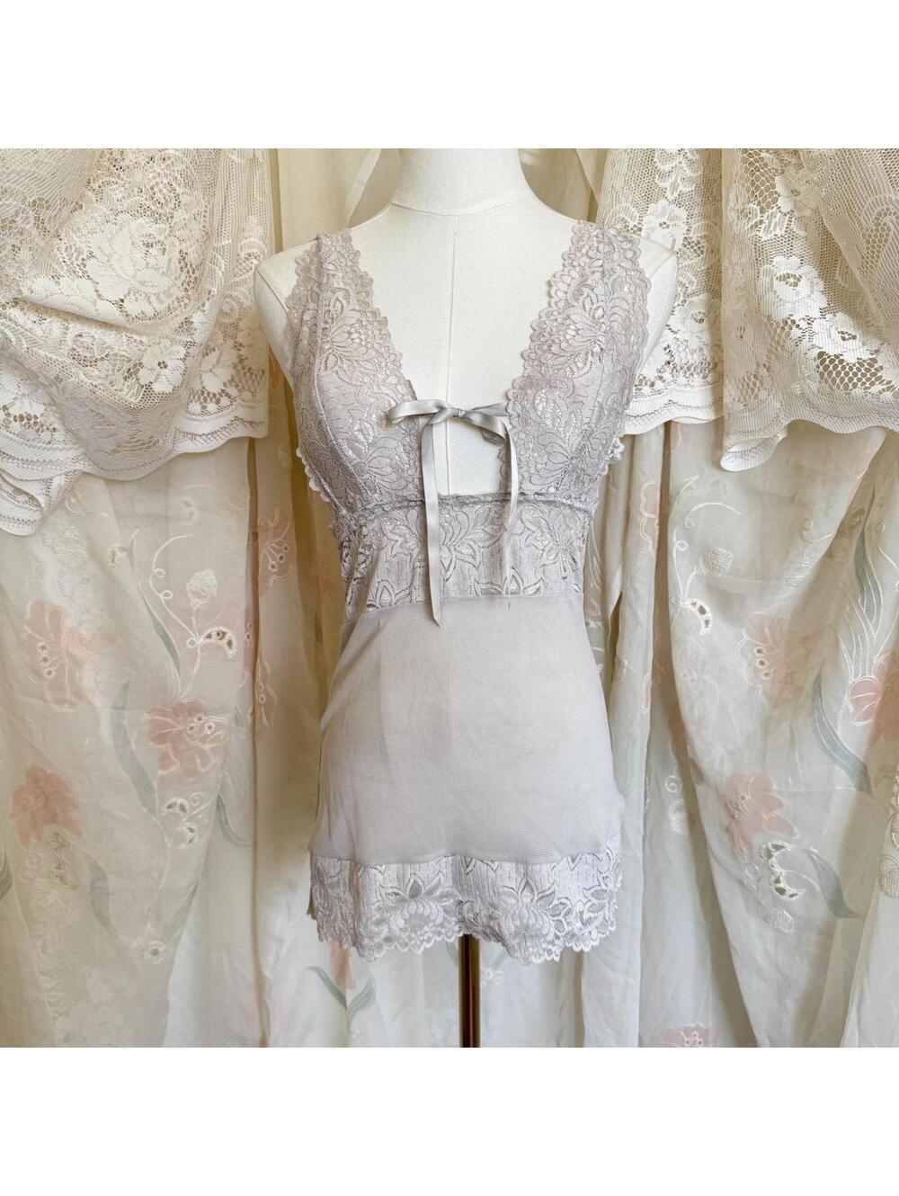 Y2K wet seal babydoll tank top Sz. XS/S